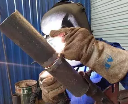 6G焊接位置 管道45°斜焊口就是6G位置