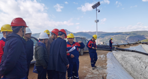 督導服務工作 云南省應急管理廳非煤礦山處到昆明市晉寧區開展尾礦庫督導服務工作