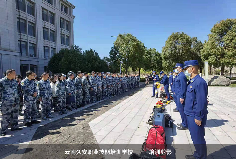 2022年度昆明市人防隊伍消防安全知識培訓演練