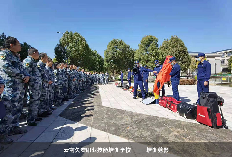 2022年度昆明市人防隊伍消防安全知識培訓演練